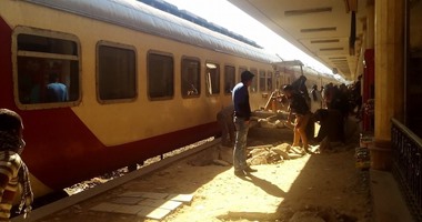 عودة حركات القطارات بسوهاج بعد توقفها بسبب تعطل قطار لمدة ساعة و35 دقيقة