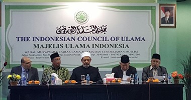 بالفيديو والصور.. شيخ الأزهر يطلق من إندونيسيا دعوة للتصالح بين علماء الأمة