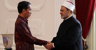 الإمام الأكبر وحكماء المسلمين يلتقون الرئيس الإندونيسى فى جاكرتا