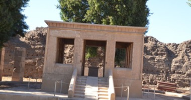 "اليوم السابع" داخل المتحف المفتوح للحفاظ على الآثار بمعابد الكرنك