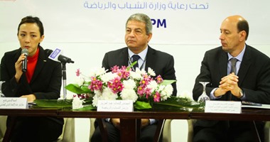 وزير الرياضة يشهد مؤتمر استضافة مصر لبطولة كأس العالم للخماسى الحديث