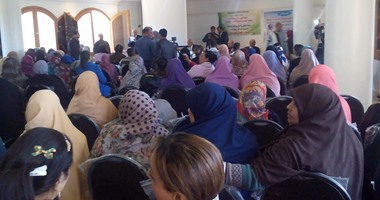 بالصور.. بدء مؤتمر نساء الصعيد ضد تيمور السبكى بالمنيا