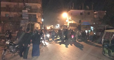 أهالى قرية بالمحلة يقطعون الطريق احتجاجا على اختفاء فتاة منذ يومين