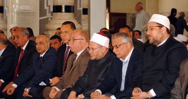 أكبر مساجد الإسماعيلية  يعود  لاستقبال المصلين بحضور المفتى و3 وزراء ونواب البرلمان