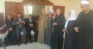 جلسة صلح بين عائلتى "الأكرت" و"عبد الهادى" بالقليوبية تنهى الخصومة الثأرية
