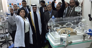 جامعة القاهرة: وحدة الأطفال المبتسرين هدية غالية من والدة الأمير بندر بن سلطان 
