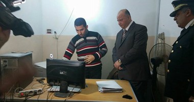 مدير أمن القاهرة يتفقد مرور حلوان ويوجه بإعلام المواطنين بخدمة فورى