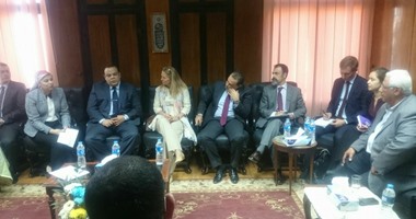 سفيرة السويد تزور مكتب المساعدة القانونية بمحكمة مصر الجديدة