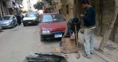 حى المنتزة بالإسكندرية يشن حملات لإزالة إشغالات الطريق