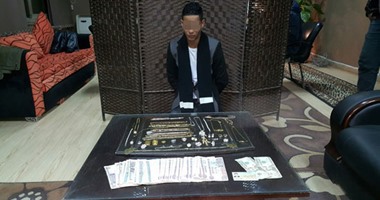 القبض على عامل لسرقته مصوغات ذهبية بمليون جنيه من فيلا فى الشيخ زايد