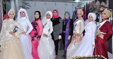 بالصور..متسابقات ملكة جمال المحجبات العرب يشاركن بمبادرة "جمالنا بحجابنا"