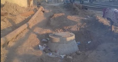صحافة المواطن: بالصور.. توقف أعمال الصرف بقرية محلة موسى فى كفرالشيخ