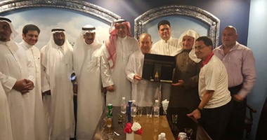 رئيس الوحدة السعودى السابق يحتفل بأبو رجيلة فى السعودية