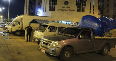 سيارة مجهولة بالقرب من مركز شرطة أبوحماد تثير القلق بين الأهالى