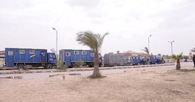 حملات أمنية بسيناء تضبط 3 مروجى مخدرات ومخالفات مرورية و45 هاربا 