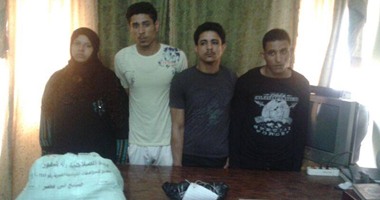 حبس ربة منزل و 3 عاطلين لاتهامهم بالاتجار فى البانجو بمدينة بنها