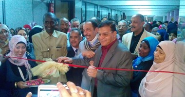 افتتاح معرض المستنسخات الأثرية بمكتبة مصر العامة بدمياط