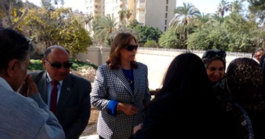 بالصور.. نائب محافظ الإسكندرية تتفقد حديقة الحيوان استعدادا لشم النسيم