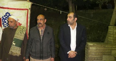 بالصور..عبد الغفور وخالد جلال ومحمد عبد الحافظ فى عزاء والدة محسن منصور