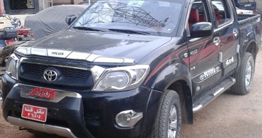استعادة سيارتين مبلغ باختطافهما تحت تهديد السلاح بالمنطقة الجبلية بسوهاج