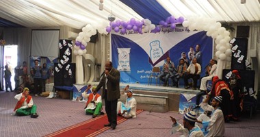 بالفيديو.. احتفالية لليونيسيف للتوعية بملح اليود لأهالى الوادى الجديد