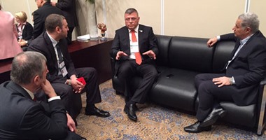 وزير الاتصالات يلتقى رؤساء ماستركارد وأورانج ومايكروسوفت على هامش المؤتمر الاقتصادى