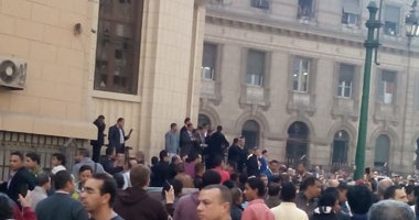 النيابة: انتداب المعمل الجنائى لمعاينة موقع انفجار قنبلة أمام دار القضاء