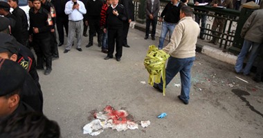 الداخلية: إصابة 3 ضباط ومجندين و4 مدنيين فى انفجار عبوة أمام دار القضاء