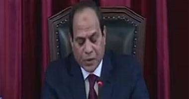 تصفيق حار عقب انتهاء كلمة السيسى التاريخية أمام البرلمان الإثيوبى