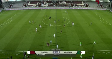 بالفيديو.. الجزائر تسقط أمام قطر.. وسوريا تفوز على الأردن وديًا