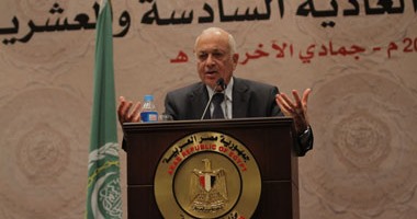 العربى يلتقى رئيس البرلمان العراقى على هامش اجتماع رؤساء البرلمانات العربية