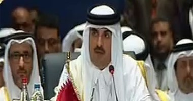 أمير قطر يثنى على جهود مصر الحثيثة وكرم الضيافة وحسن الاستقبال 