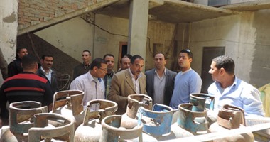 إحباط تهريب 130 أسطوانة غاز قبل بيعها بالسوق السوداء بالبحيرة