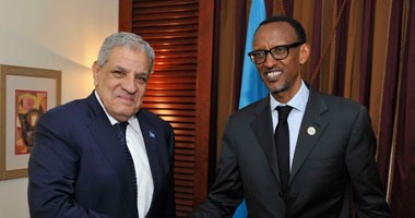 رئيس رواندا يتطلع لزيادة التعاون مع مصر خلال لقائه محلب بـ"الكوميسا"