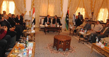 محافظ مطروح يلتقى وفدا ليبيا لبحث القضايا المشتركة