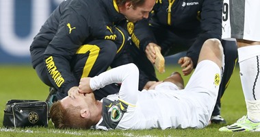 إصابة قوية لريوس فى كأس ألمانيا 