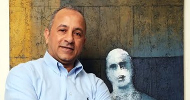 محمود حامد يعرض جدران ذكرياته بقاعة الباب ويؤكد:سجلت ذكرياتى كى لا تمحى