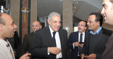 محلب يلتقى وزير الداخلية الجديد بعد أداء اليمين الدستورية أمام الرئيس