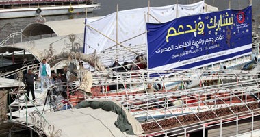 بالفيديو والصور.. كرنفال لحركة تمرد بالمراكب النيلية للترويج لمؤتمر شرم الشيخ