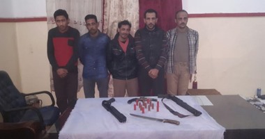 ضبط عصابة مسلحة تسرق السيارات والماشية بالبحيرة