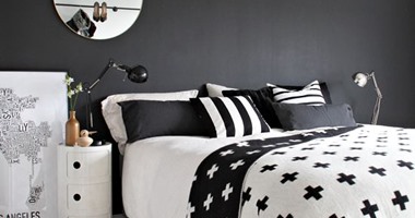 ديكورات غرف نوم من اللون الأسود ملك الألوان يتصدر موضة 2016 اليوم السابع