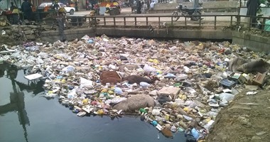 صحافة المواطن: بالصور.. حيوانات نافقة وقمامة فى ترعة فرشوط بقنا