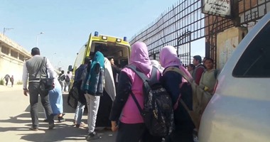 مستشفى الطلاب بالإسكندرية يستقبل 17 حالة من المصابين بتسرب غاز الكلور