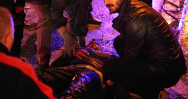 بالصور..التليفزيون التركى:انفجار أنقرة وقع بعد اصطدام سيارة بحافلة