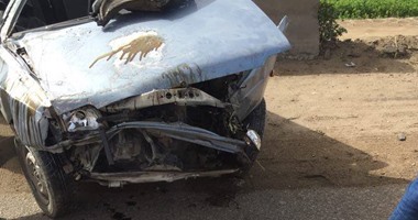 صحافة المواطن: حادث تصادم بين سيارتين على طريق الدولى دمياط