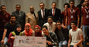 بالصور.. 3 فرق طلابية بـ"هندسة حلوان" تفوز بمسابقة IEEE للروبوت