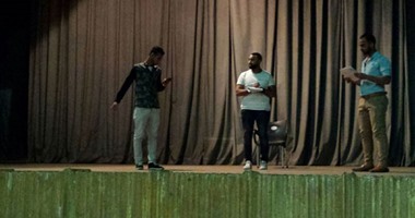 "السجين" مسرحية جديدة لفريق التمثيل بالمعهد العالى بمدينة نصر