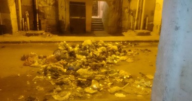 صحافة المواطن: قارئ يشكو من تراكم القمامة فى شوارع منطقة القبارى بالإسكندرية