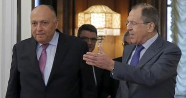بالصور.. وزير الخارجية الروسى: اتفقنا مع مصر على استئناف الرحلات الجوية
