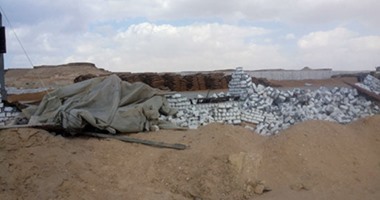 حملة لإزالة تعديات على أراض شرق النيل ببنى سويف